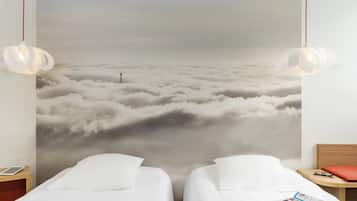 Standard Room, 2 Twin Beds | 1 bedroom, premium bedding, desk, blackout drapes