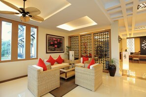 Sitzecke in der Lobby