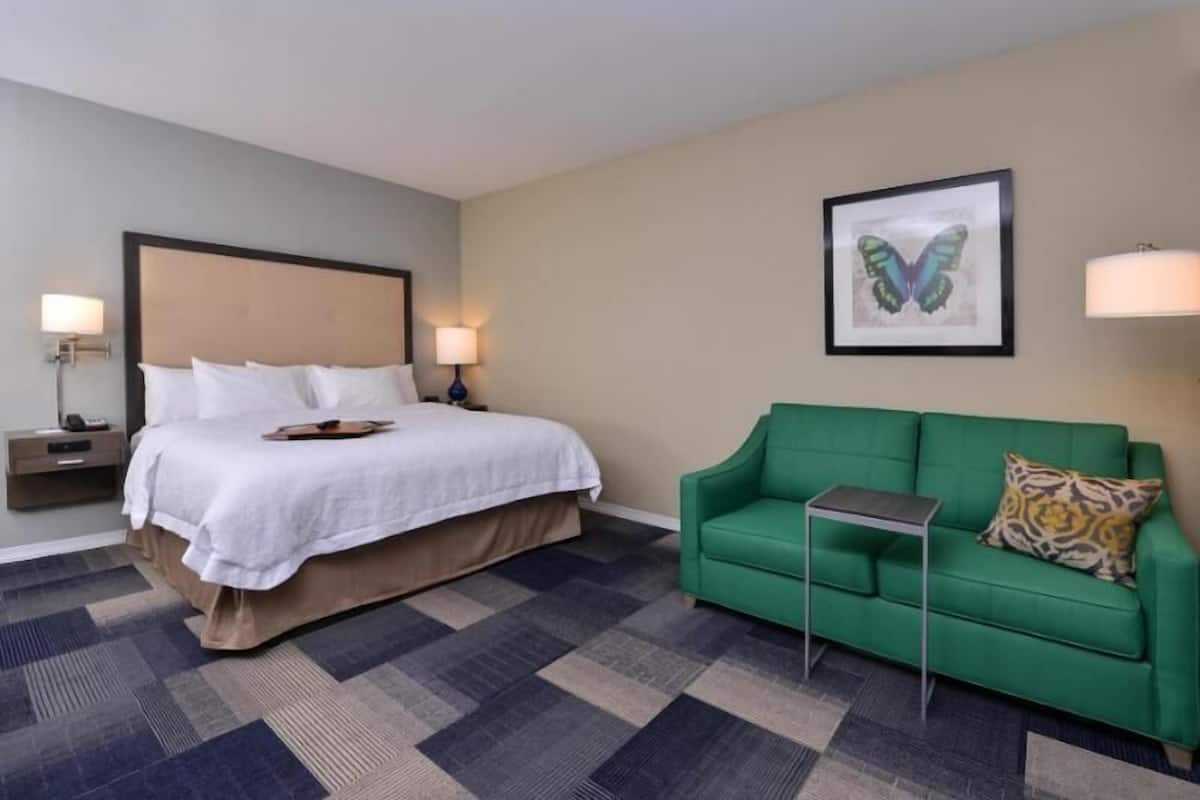 In-room safe, iron/ironing board, free cribs/infant beds, free WiFi
