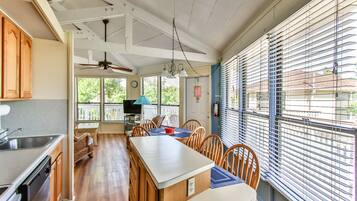 Villa, 2 Bedrooms | Private kitchen | Fridge, microwave, stovetop, dishwasher
