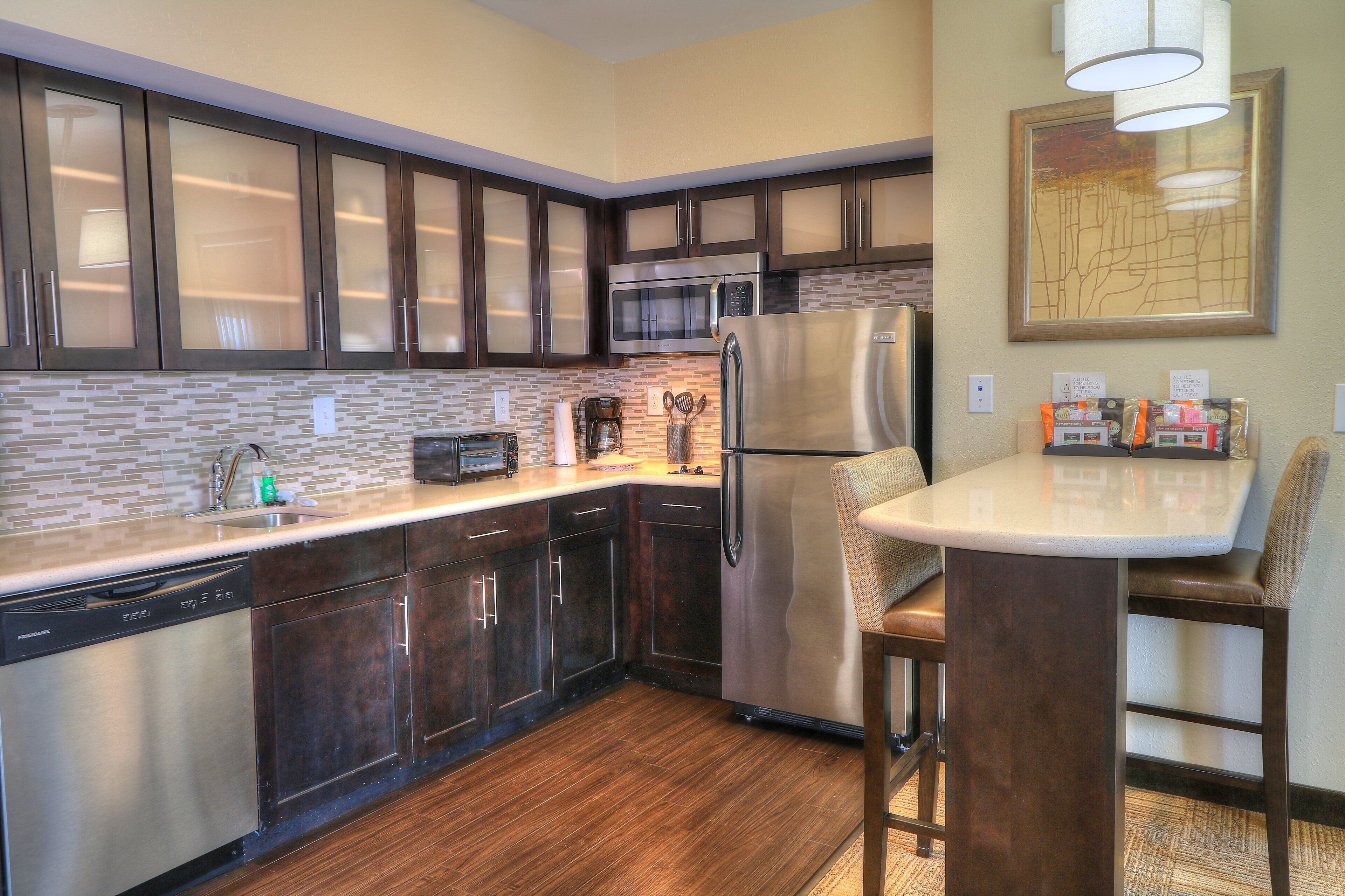 suite, 1 bedroom, kitchen | 1 bedroom, desk, blackout curtains, iron/ironing board