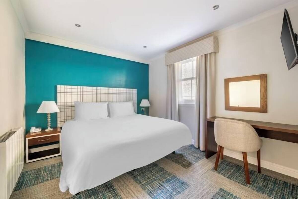 Iron/ironing board, cribs (free), WiFi (free), bed sheets