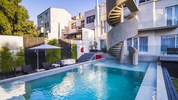 Vue depuis lâhĂ©bergement