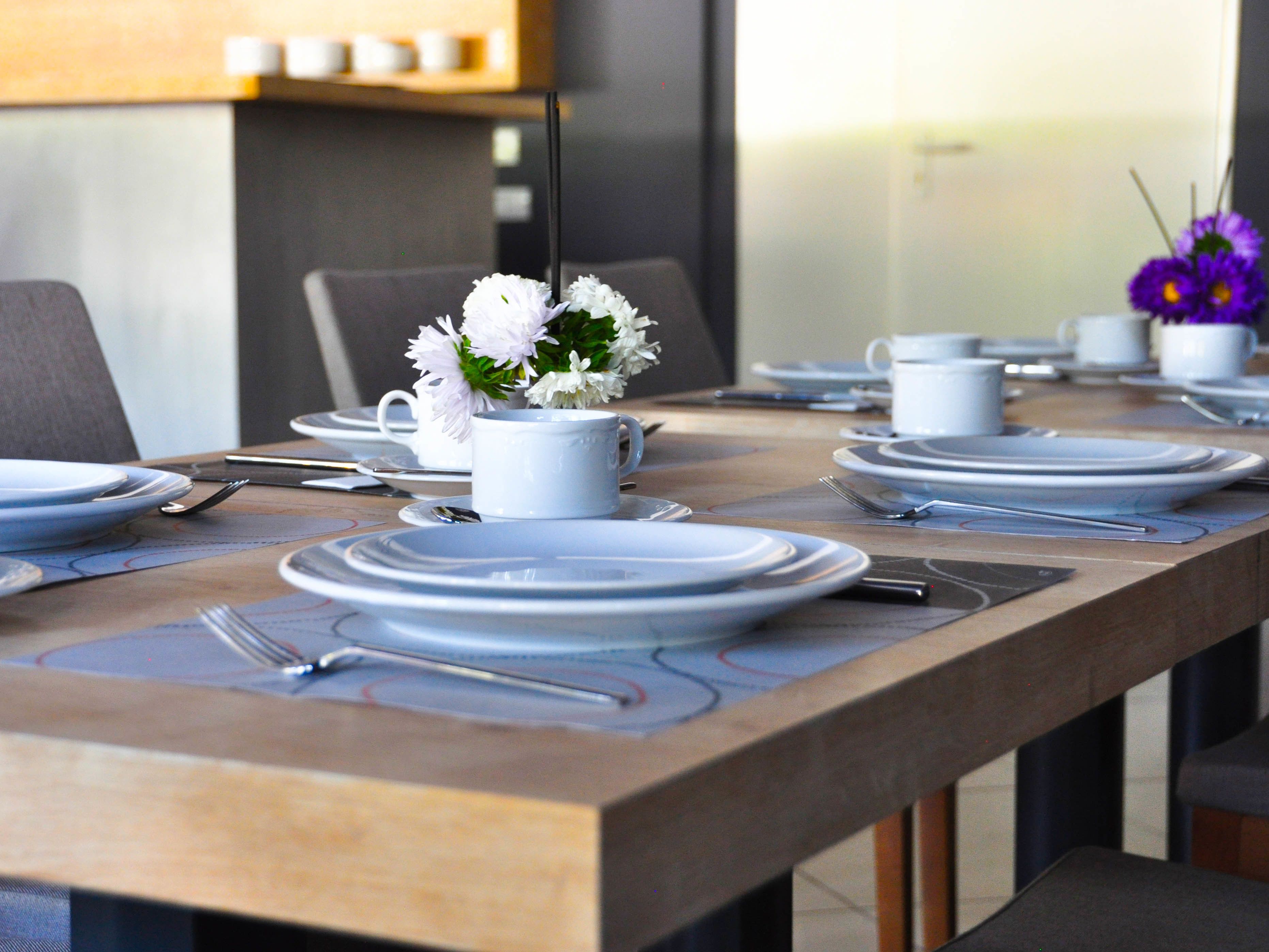 daily buffet breakfast (eur 15 per person)