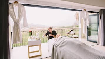 Body treatments, hot stone massages, deep-tissue massages