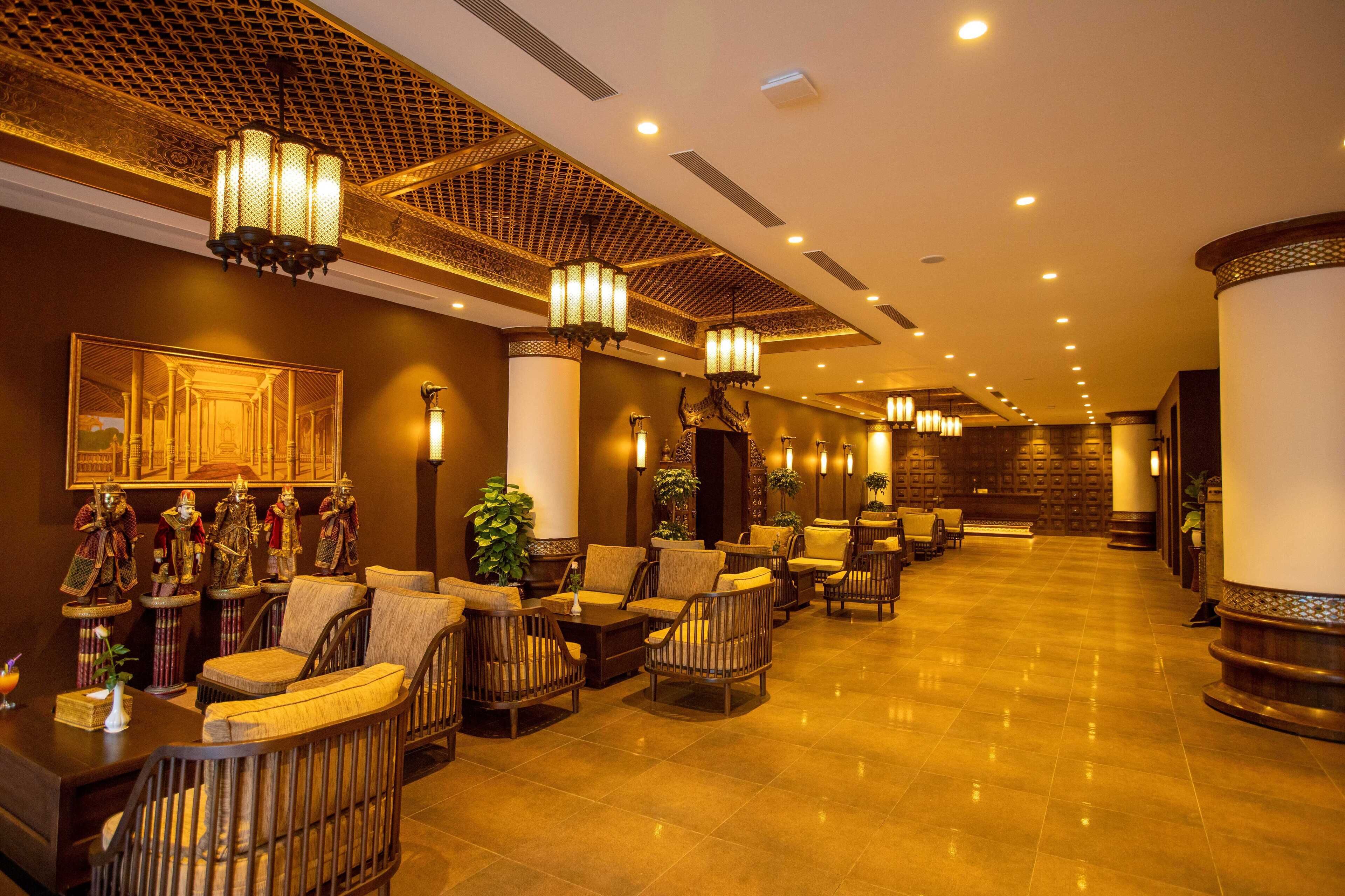 Sitteområde i lobbyen