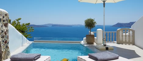 Grand Villa, Private Pool, Sea View | Outdoor pool