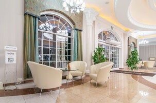 Sala de estar en el lobby