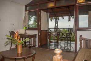 Single Cottage | Living area | 28-inch TV with satellite channels - Over The Hill (Neyyattinkara)