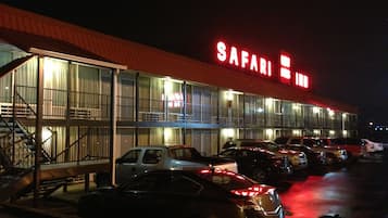 Front of property – evening/night