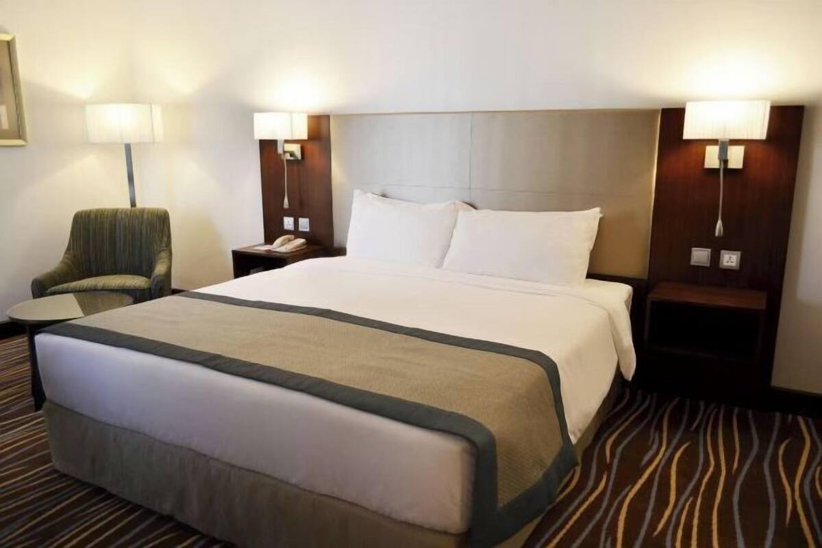 1 habitación, minibar, caja de seguridad en la habitación y escritorio