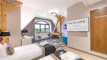 Literie de qualité supérieure, minibar, coffres-forts dans les chambres