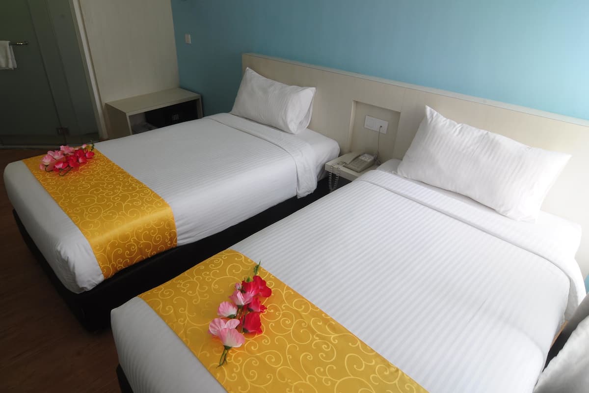 Peti besi dalam bilik, meja, seterika/papan seterika, Wi-fi percuma