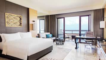 1 chambre, surmatelas, minibar, coffres-forts dans les chambres