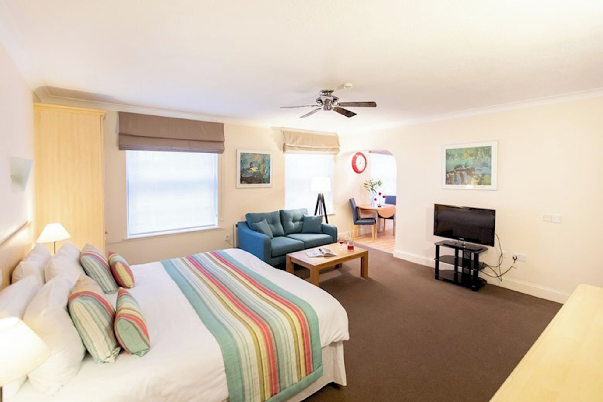 Premium bedding, in-room safe, laptop workspace, blackout curtains
