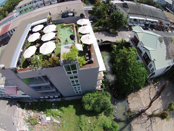 Uitzicht vanuit accommodatie