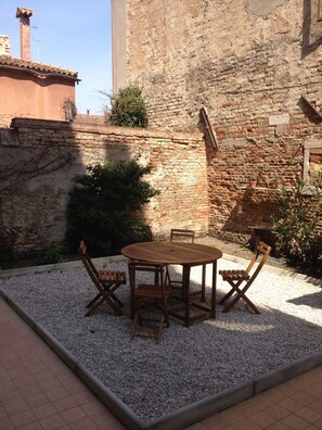 Apartment, 1 Bedroom, Courtyard Area (Cannaregio - Corte Zappa) | Terrace/patio