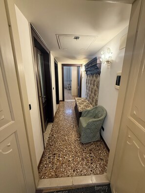 Apartment, 1 Bedroom, Canal View (Cannaregio - Fondamenta Misericordia) | Living area | 32-inch flat-screen TV with digital channels
