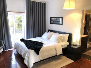 Comfort-Zimmer, Balkon (with Private Bathroom) | Italienische Bettbezüge von Frette, hochwertige Bettwaren