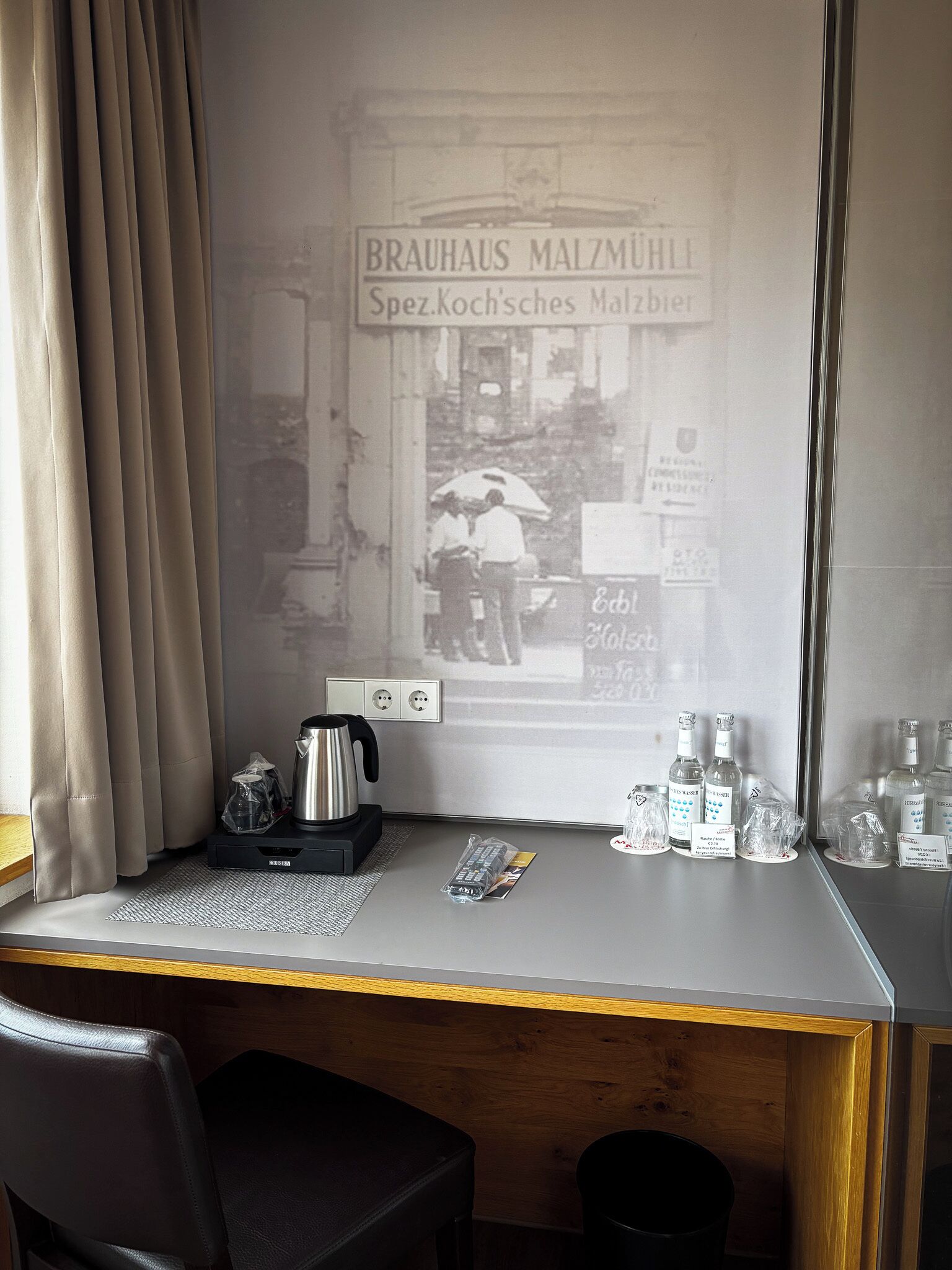 economy double room | hypo-allergenic bedding, down duvets, in-room safe, desk