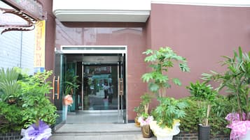 Entrada de la propiedad