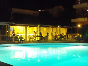 Seasonal outdoor pool, open 9:30 AM to 7:30 PM, pool umbrellas - Le Mirage Hotel (Corfu)