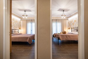 Apartment, 2 Schlafzimmer | Zimmersafe, Verdunkelungsvorhänge, schallisolierte Zimmer