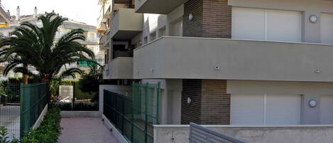 Fassade der Unterkunft