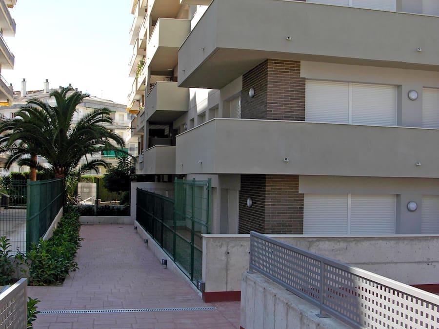 Façade de l’hébergement