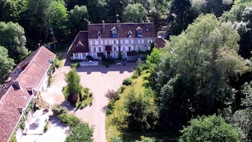 Overnatningsstedets facade
