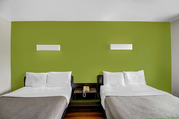 Free WiFi, bed sheets