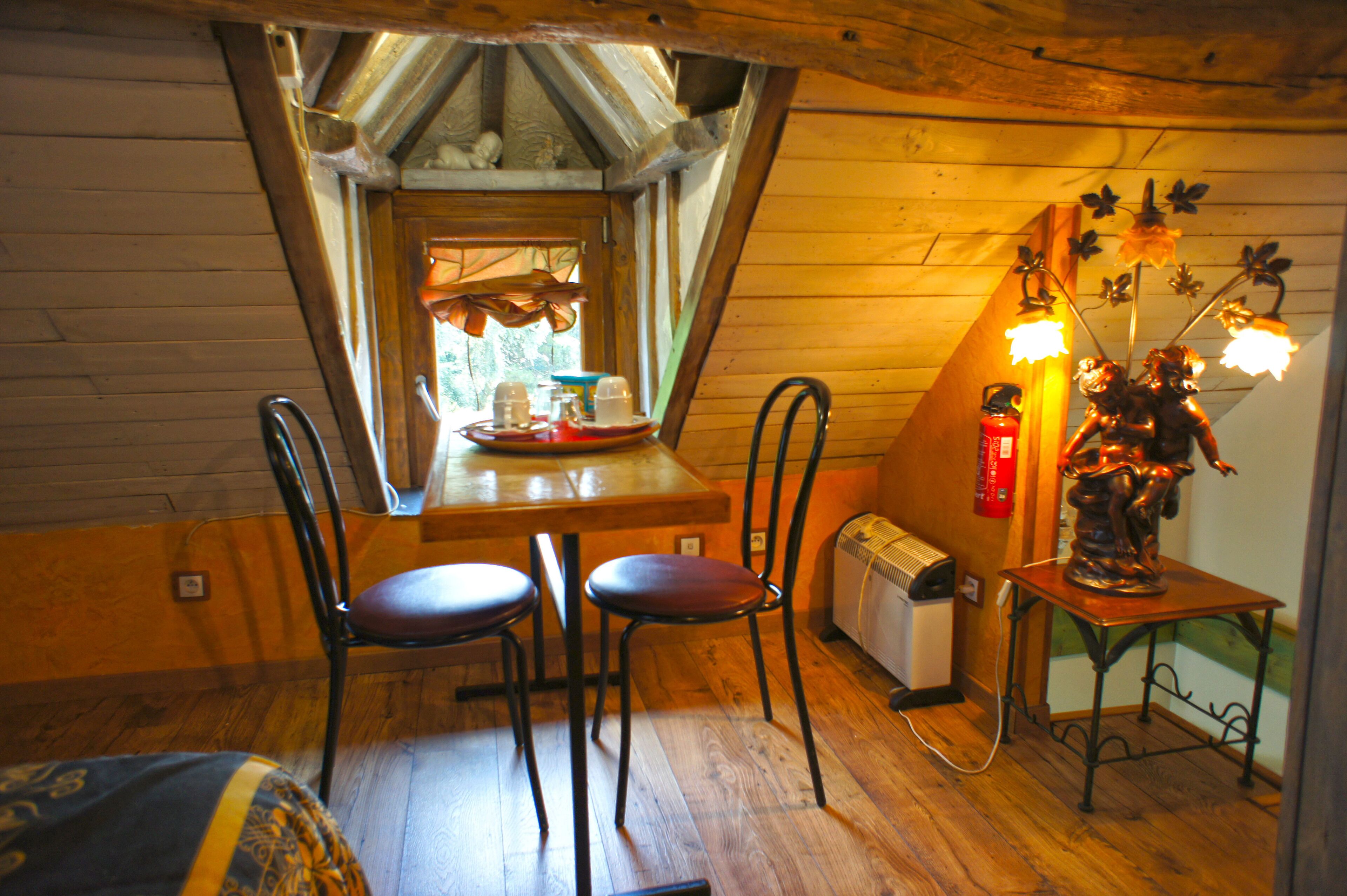 Habitació doble superior, amb bany privat, vistes al parc (Bief)