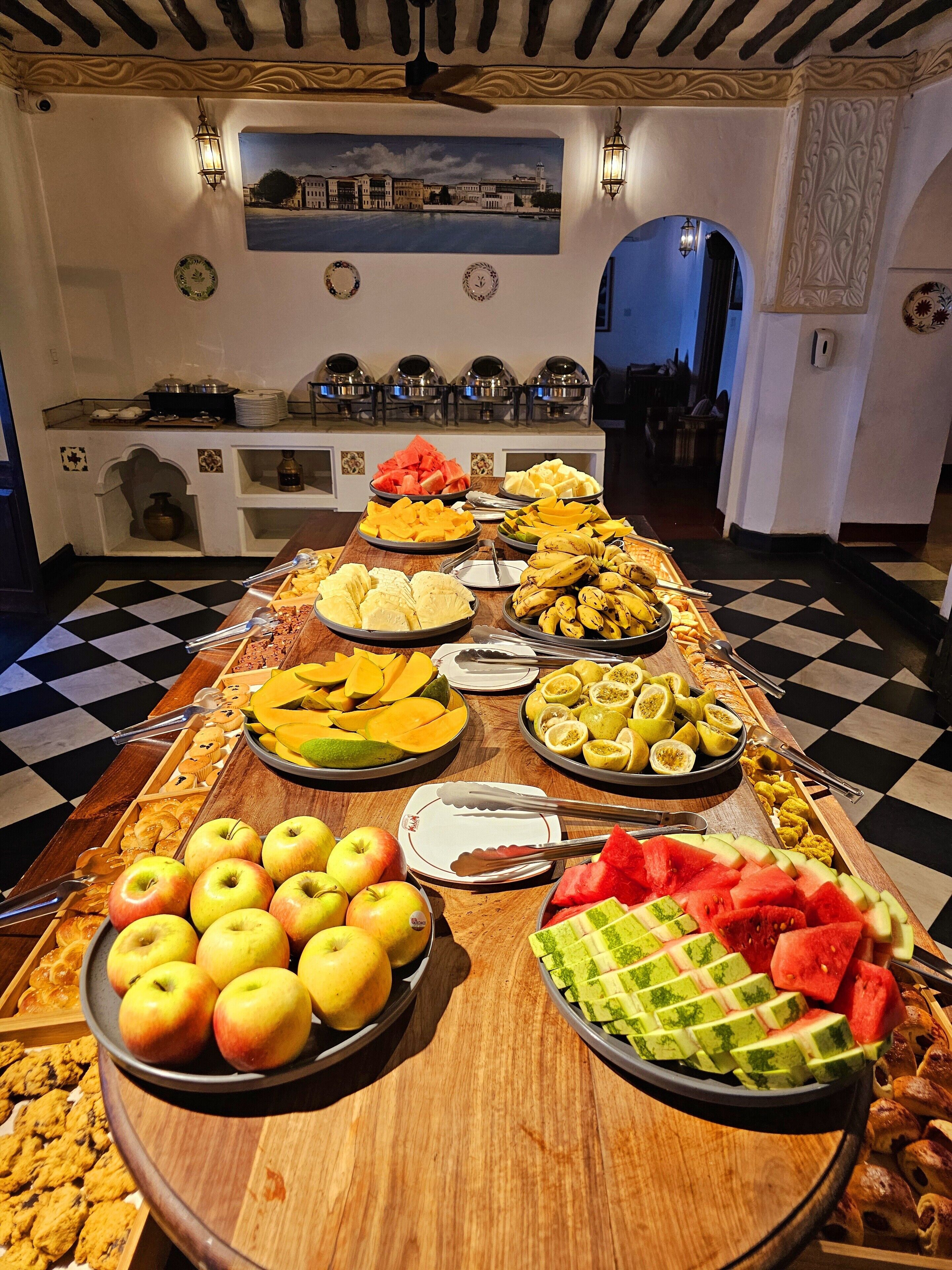 Breakfast buffet