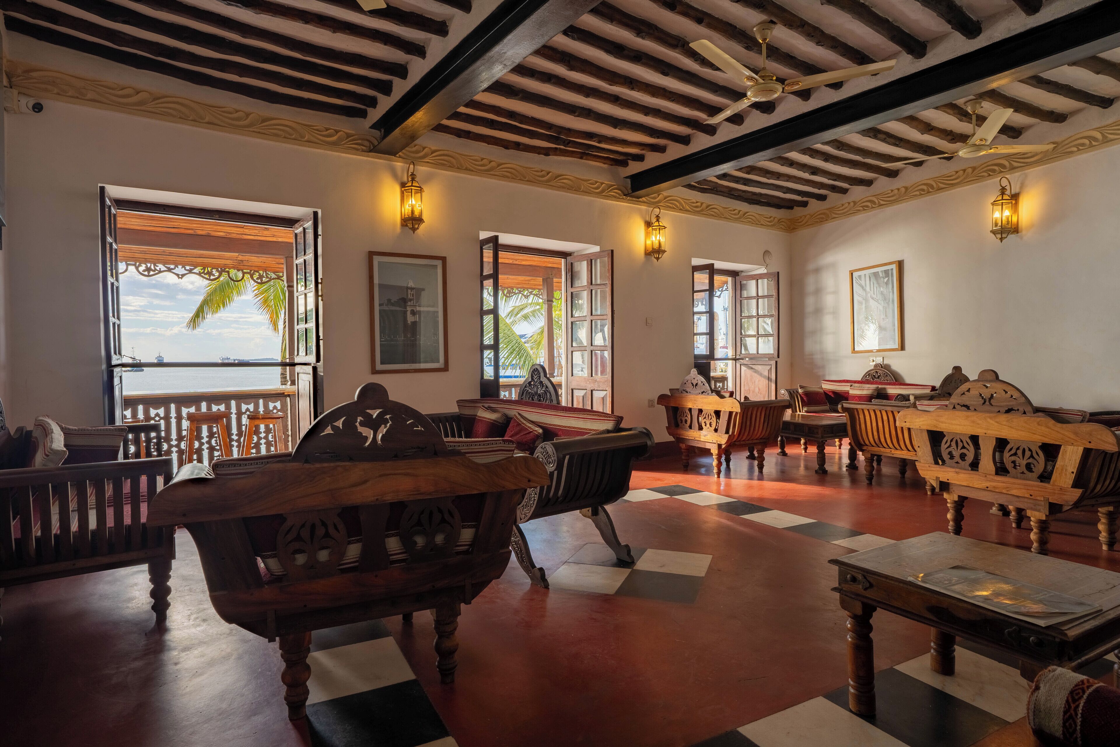 breakfast, lunch, dinner served; pool views