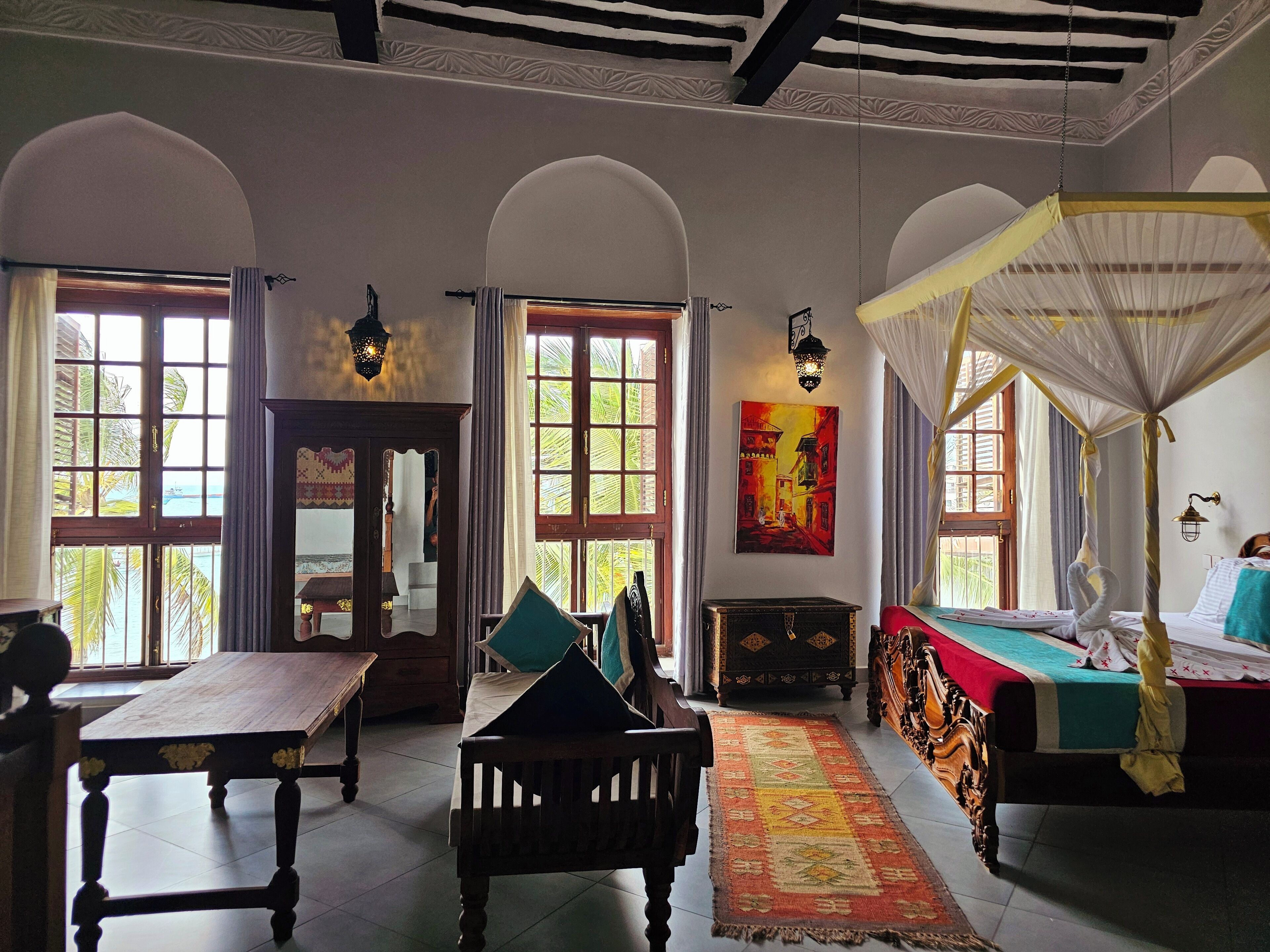 presidential suite, sea view | 1 bedroom, premium bedding, minibar, in-room safe