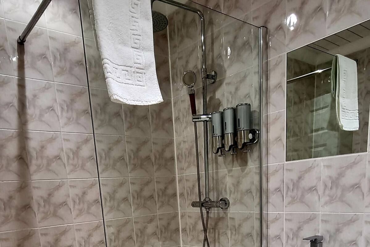 standard double room, ensuite | bathroom