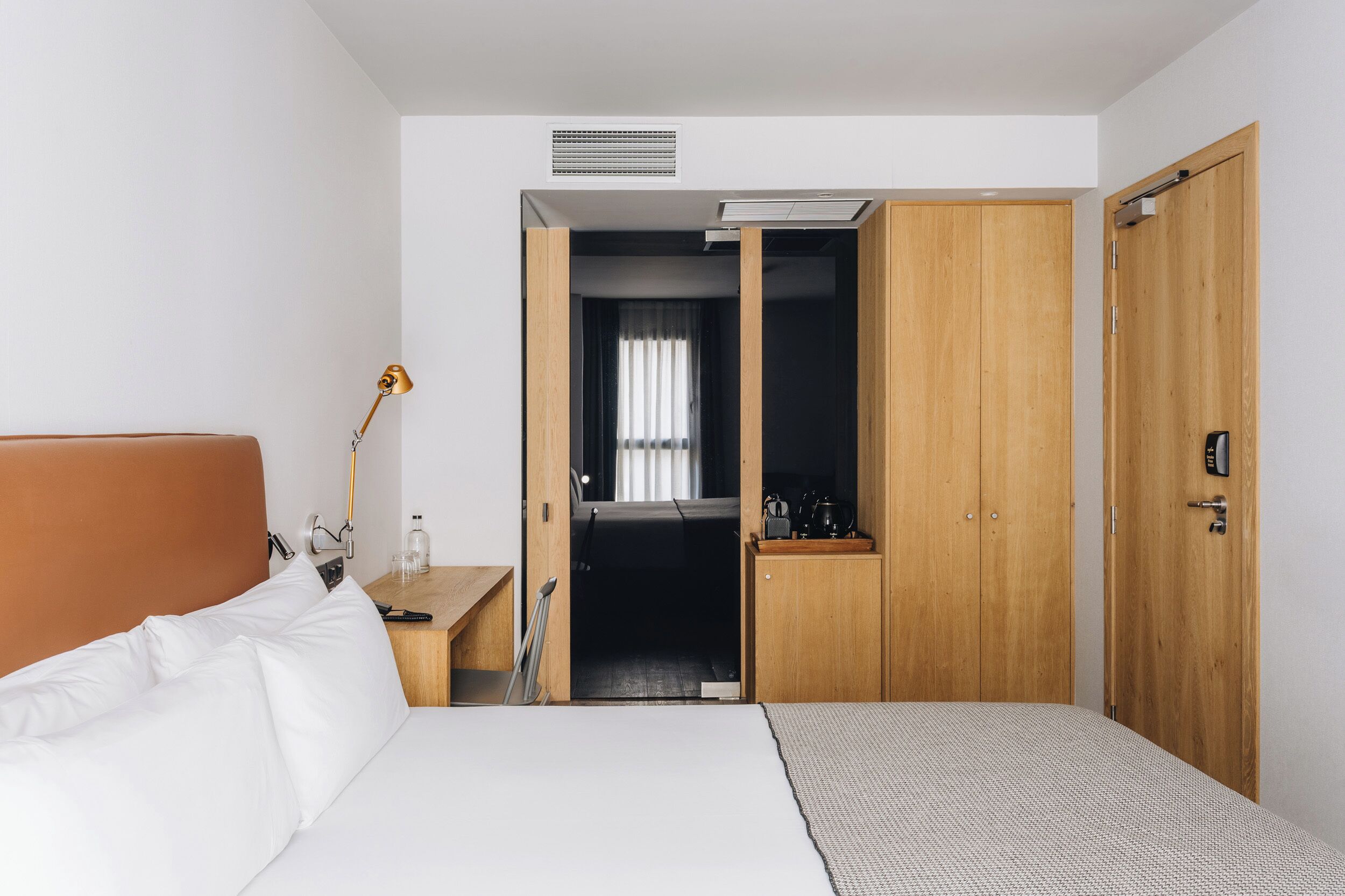 Down duvets, memory-foam beds, in-room safe, blackout curtains