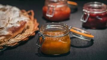 Daily buffet breakfast (EUR 23 per person)