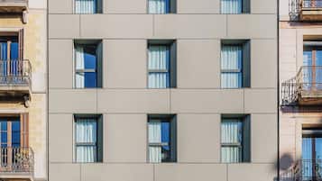 Voorkant van accommodatie