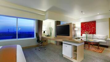 Minibar, in-room safe, desk, blackout drapes