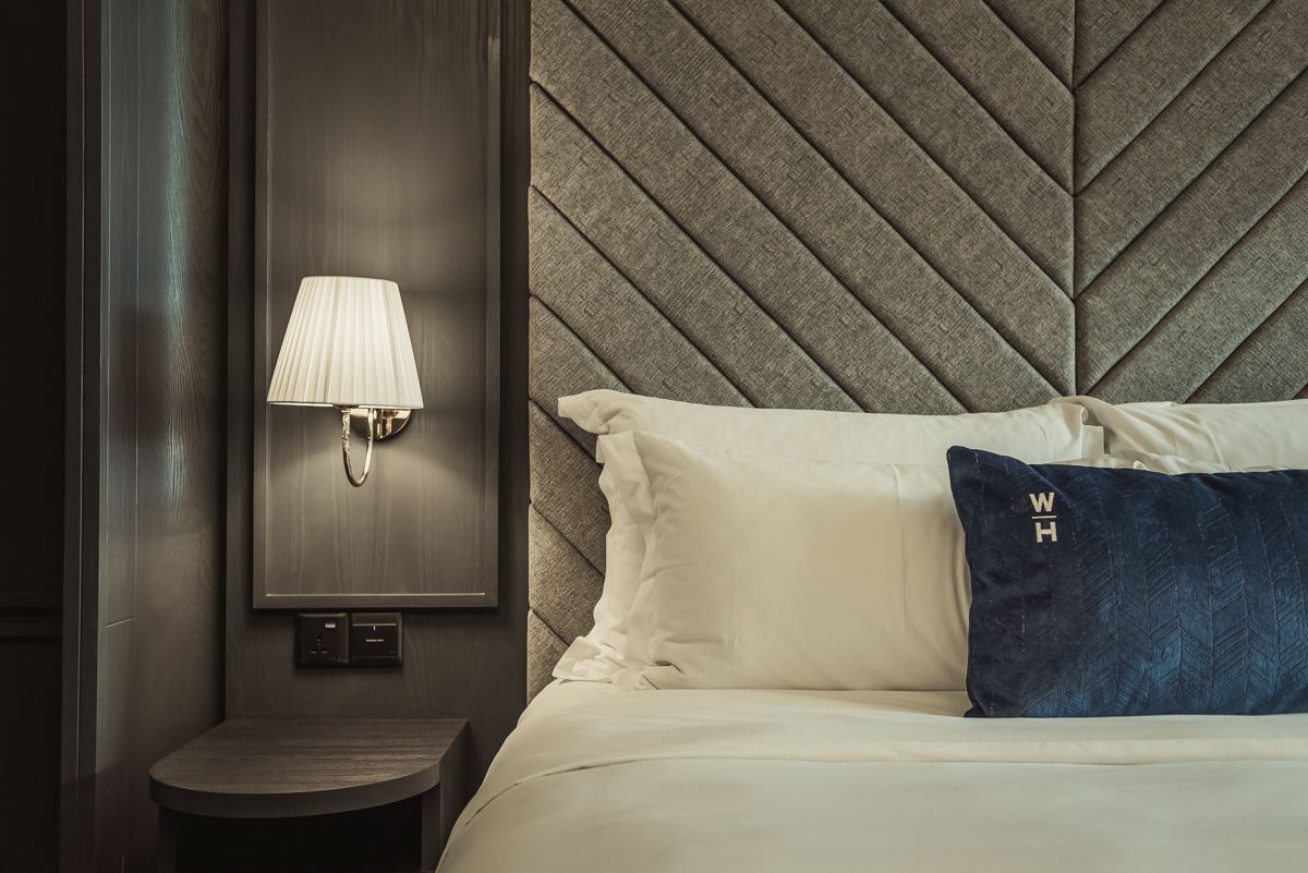 brewster studio | premium bedding, in-room safe, desk, blackout curtains