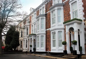 Façade de l’hébergement