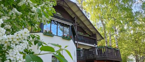 Façade de l’hébergement