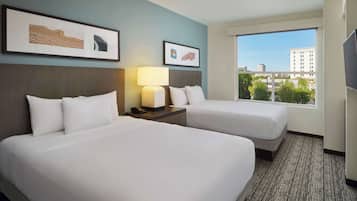 Suite, 1 Bedroom (Two Queens) | 1 bedroom, premium bedding, in-room safe, desk