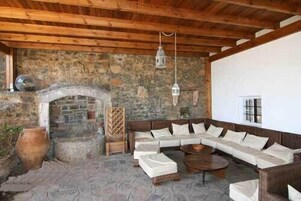 Sala de estar en el lobby