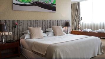 Minibar, in-room safe, desk, blackout drapes