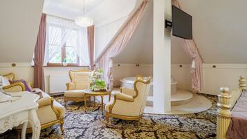 總統公寓 | 起居區