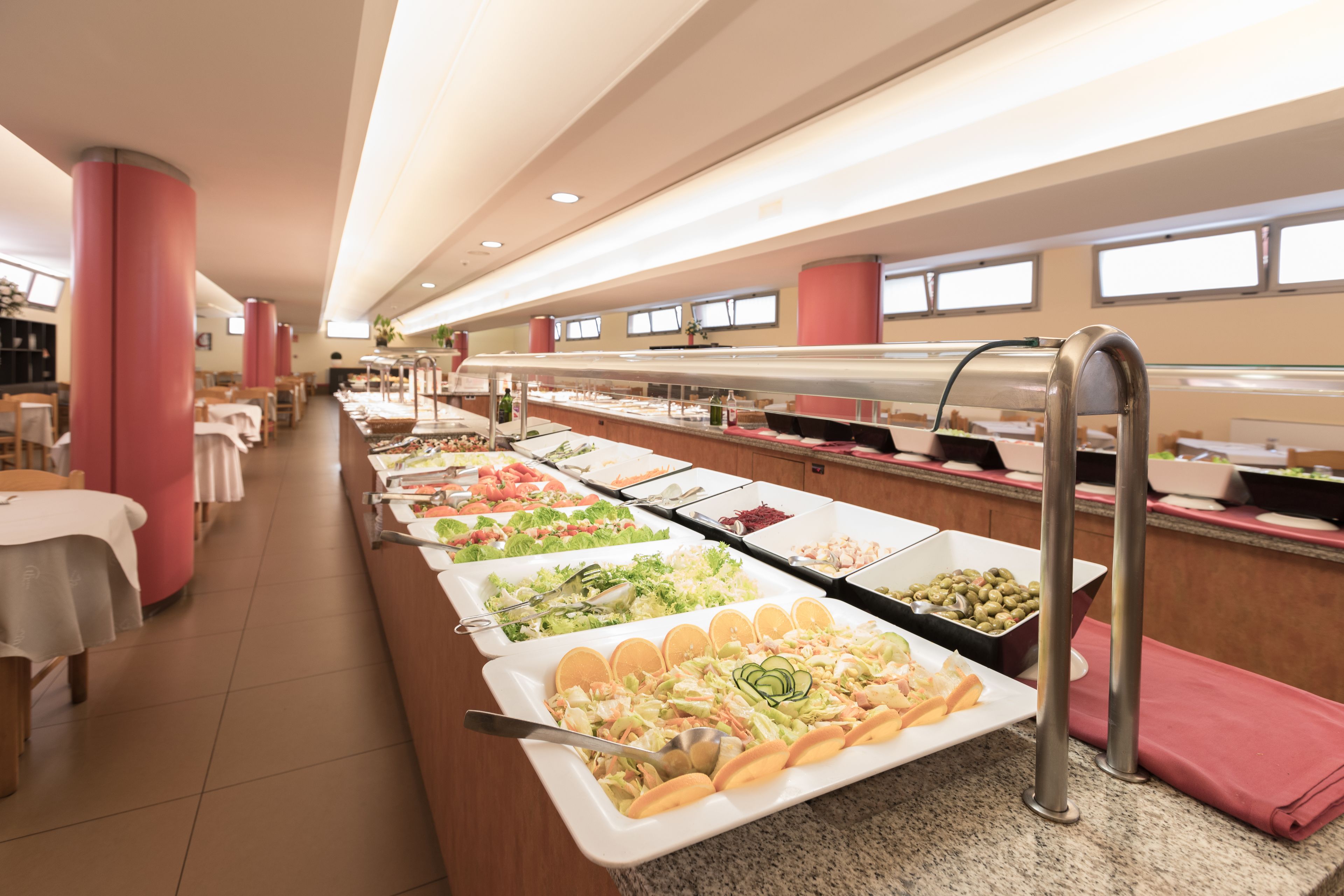 Mat- och restauranghall