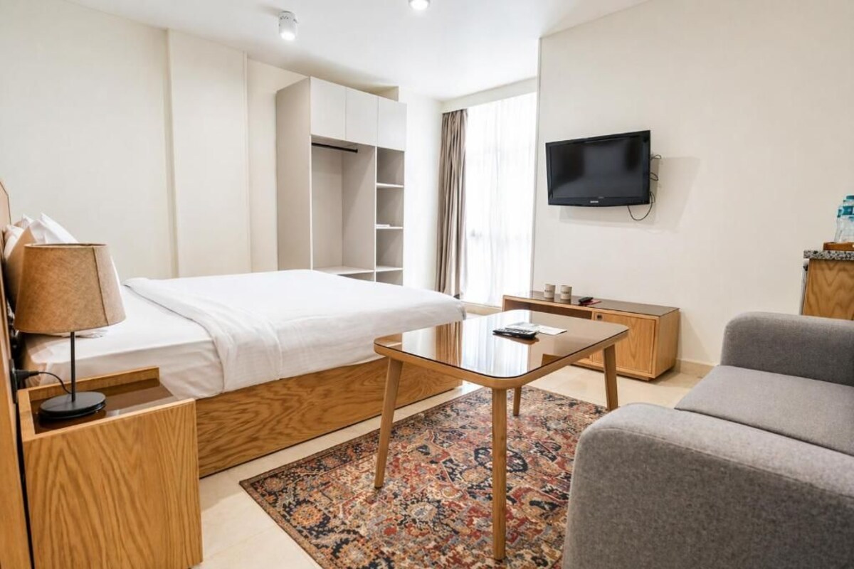 Classic Single Room Egyptians Only | Roupas de cama premium, frigobar, escrivaninha