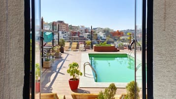 Superior Double Room, 2 Double Beds, City View | View from property